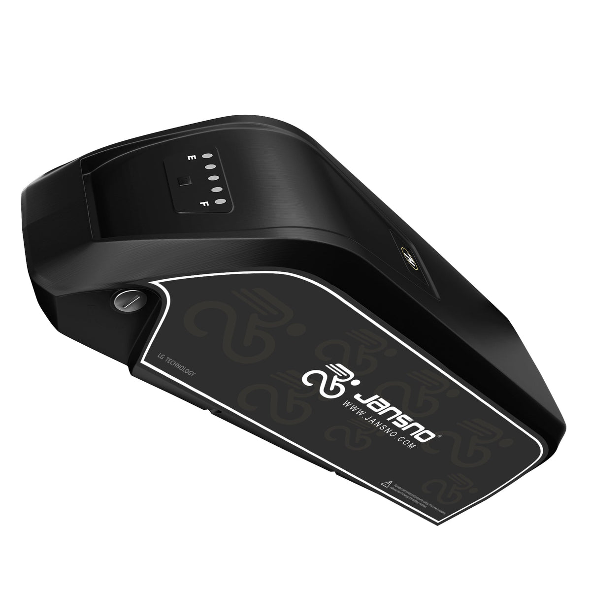 Jansno 48v 14ah and 17ah battery side view