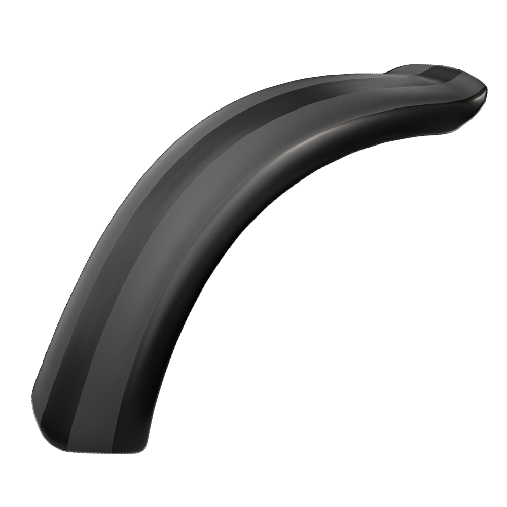 Extend the rear wheel fender