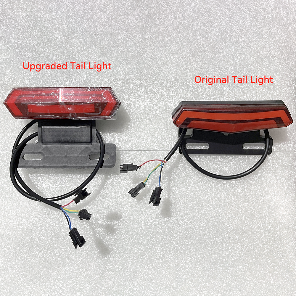 The difference between new and old taillights