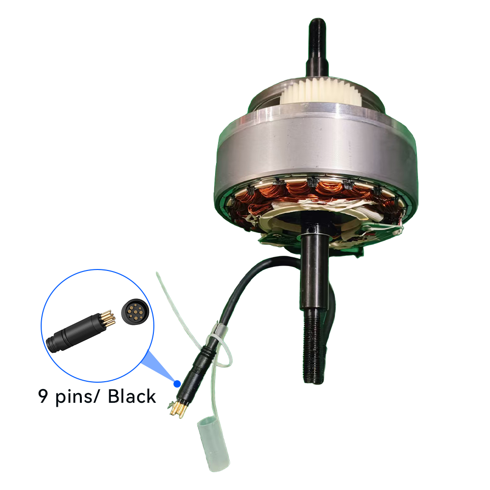 Original model of black 9-pin terminal block motor core