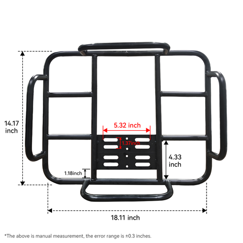 Rear Luggage Rack For Jansno X70