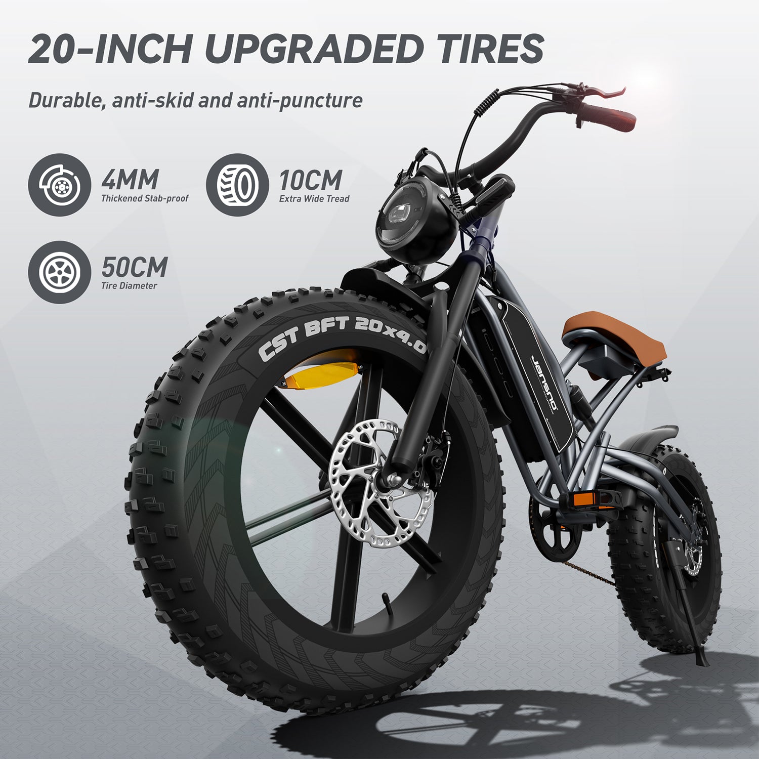 電動自転車 ファットバイク Jansno X50 Jansno X50 Electric Bike 45km Long Range – Jansno Ebike CA
